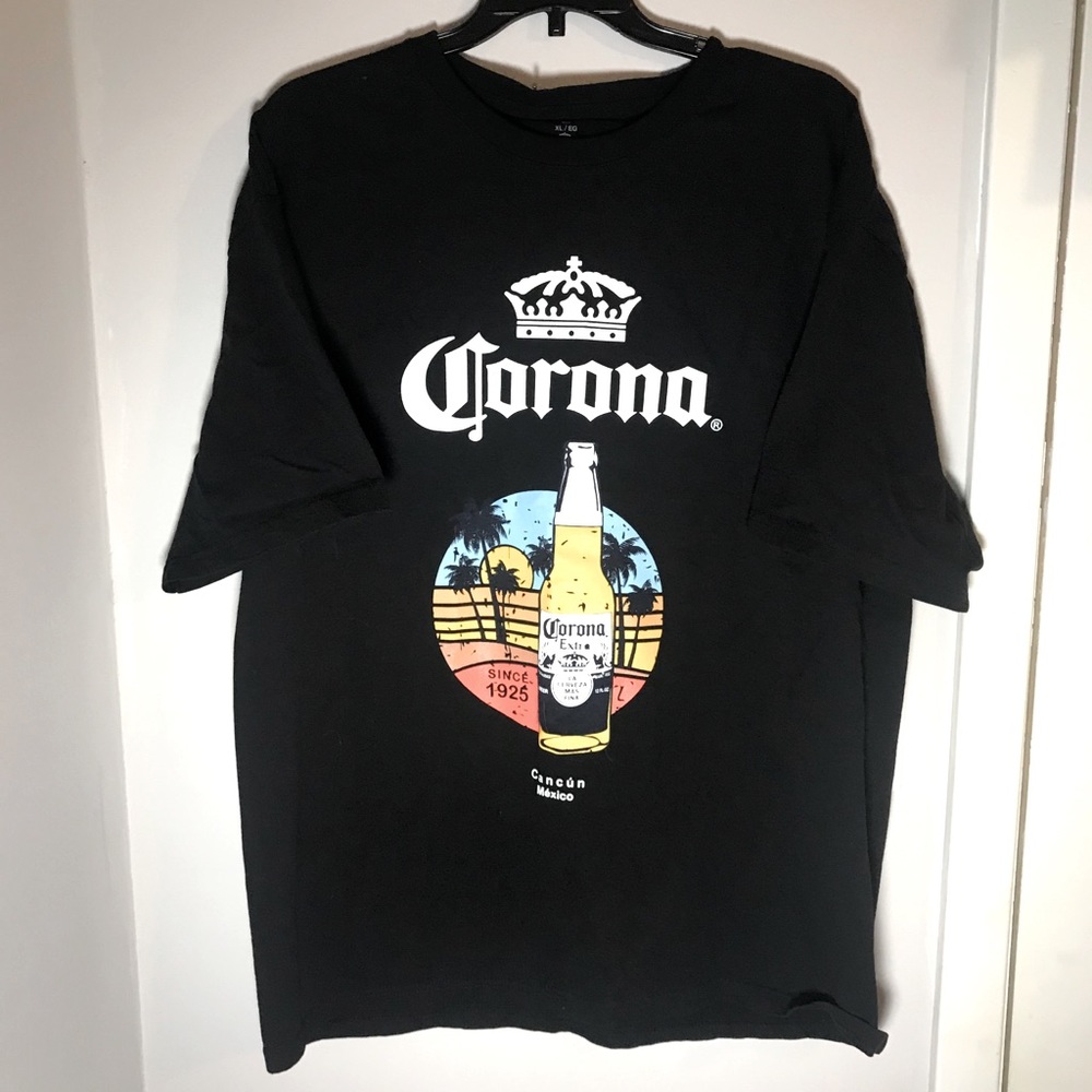 Corona beer tee shirt size XL Preowned